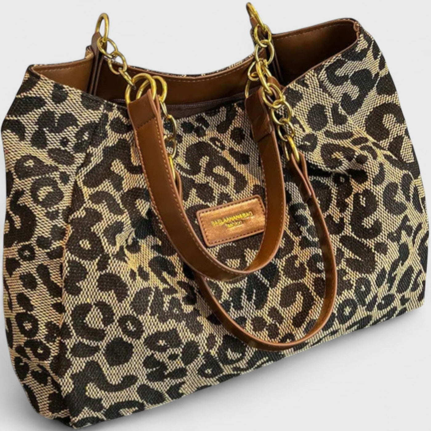 Valérie | Velká taška s elegantním leopardím vzorem