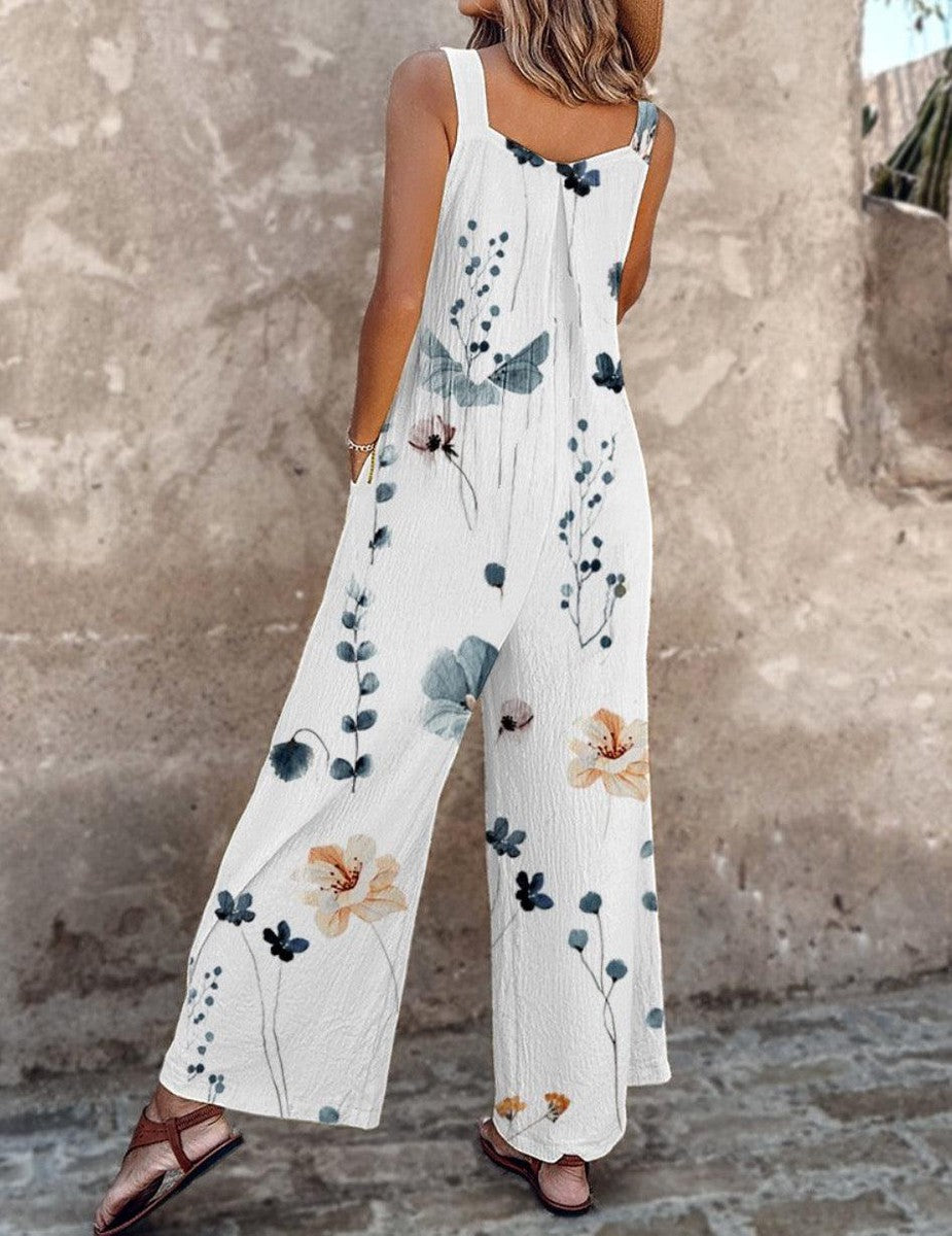 Lina | Bezramenný Jumpsuit