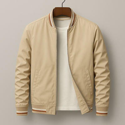 Sofia™ | Elegantní Bomber Bunda s Pruhy