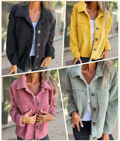 Lorena™ | Elegantní a Teplý Dámský Kabát na Podzim