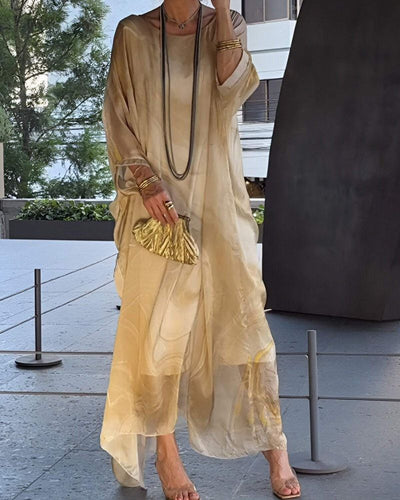 SOREA - Elegantní šaty z chiffon