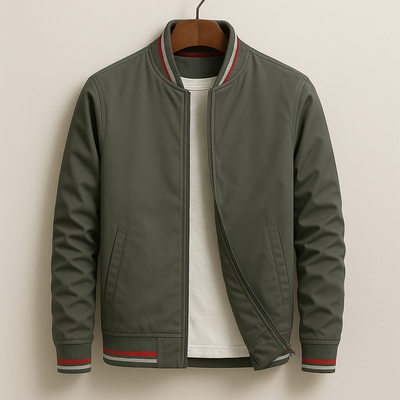 Sofia™ | Elegantní Bomber Bunda s Pruhy
