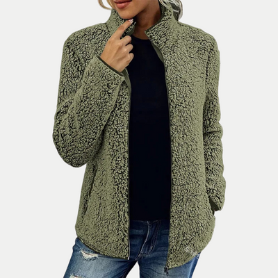 Sofia™ | Elegantní Ležérní Fleece Bunda