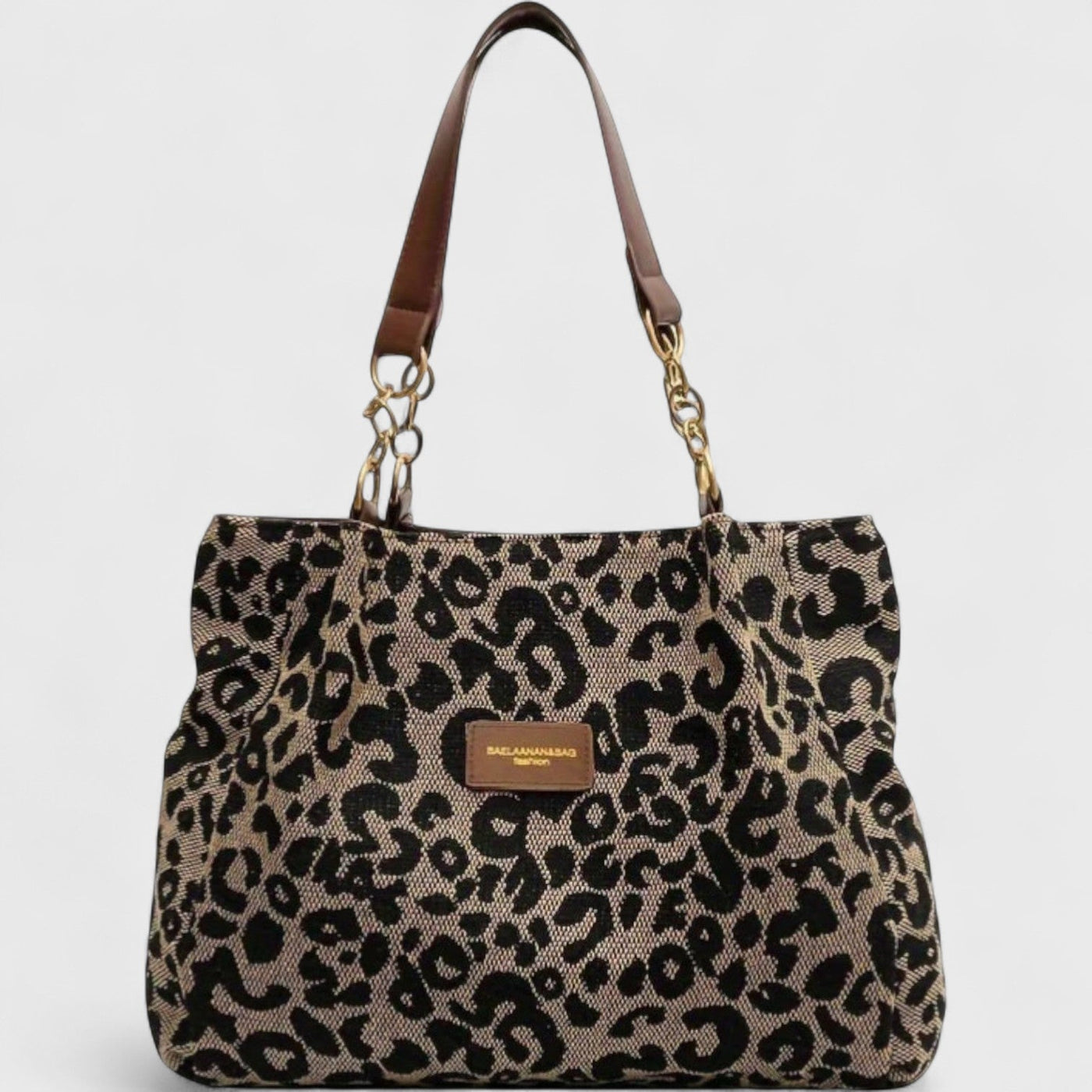 Valérie | Velká taška s elegantním leopardím vzorem