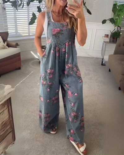 MIRONA - Casual salopette v denim