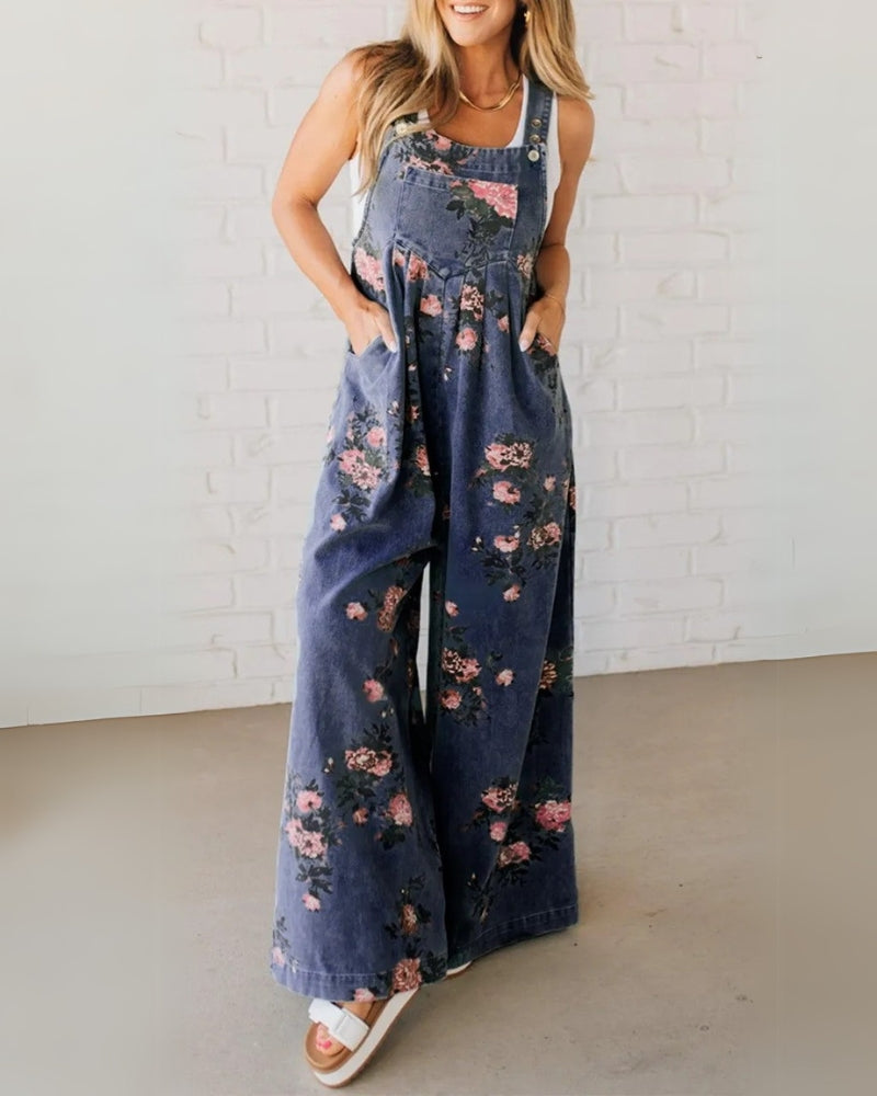 MIRONA - Casual salopette v denim
