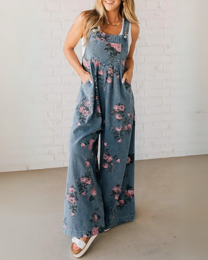 MIRONA - Casual salopette v denim
