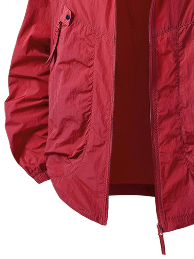 Carter™ | Větru a Voděodolná Outdoorová Bunda s Nastavitelnou Kapucí