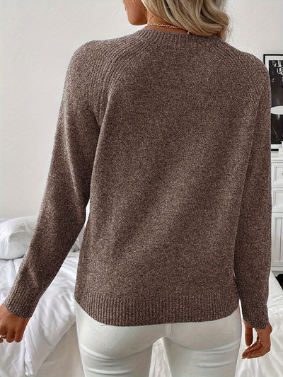 Sofia™ | Elegantní pletený svetr s perlovými detaily