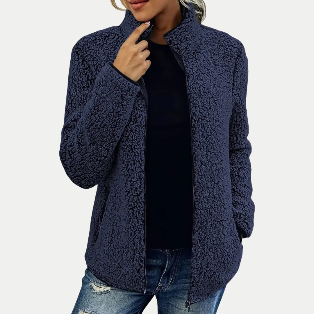 Sofia™ | Elegantní Ležérní Fleece Bunda