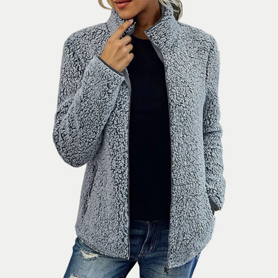 Sofia™ | Elegantní Ležérní Fleece Bunda