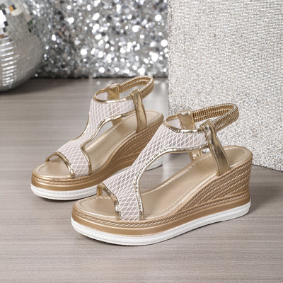 Freja™ – Elegantní ortopedické sandály na klínku
