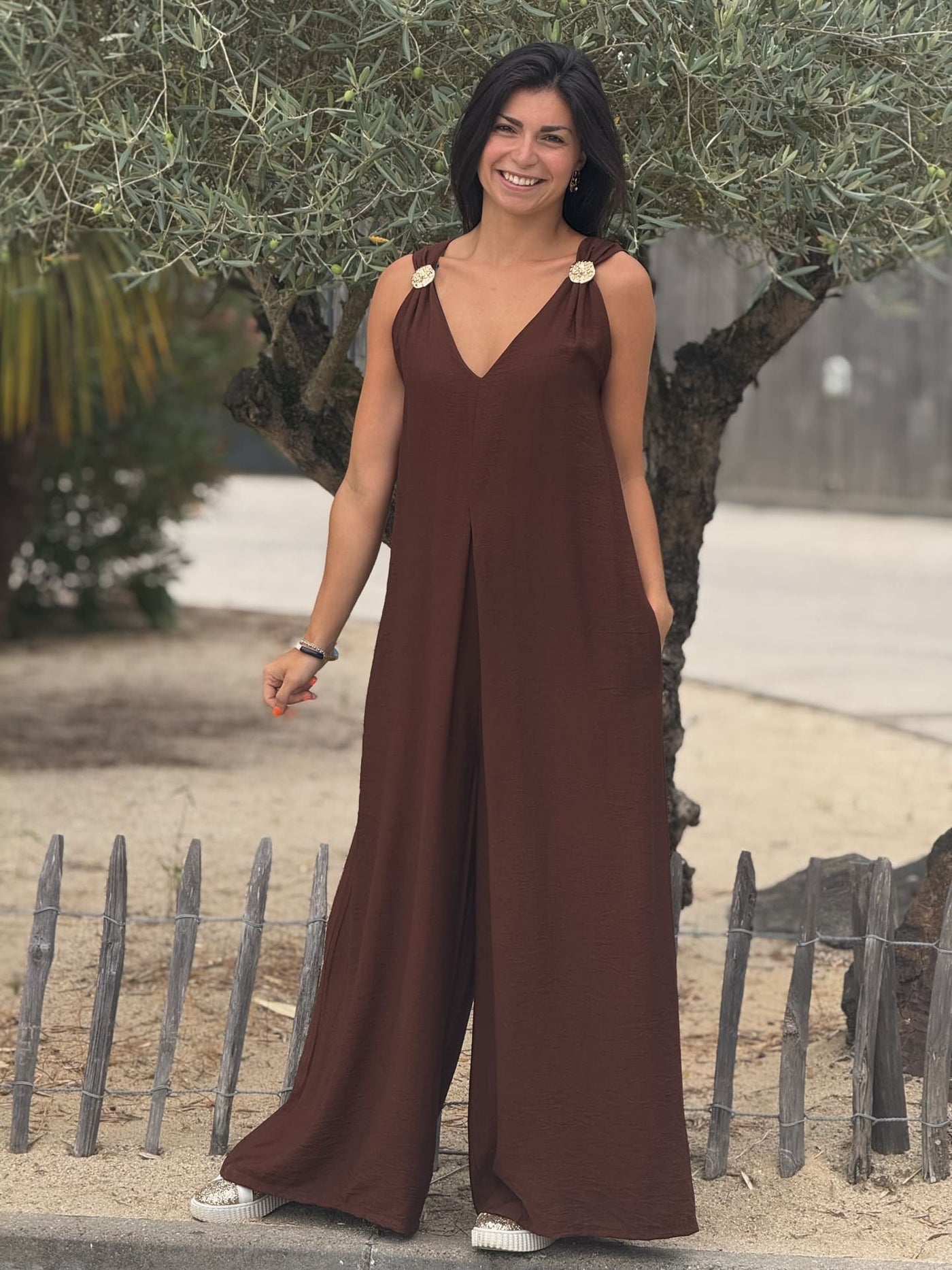 Léonie | Kombinace kalhot