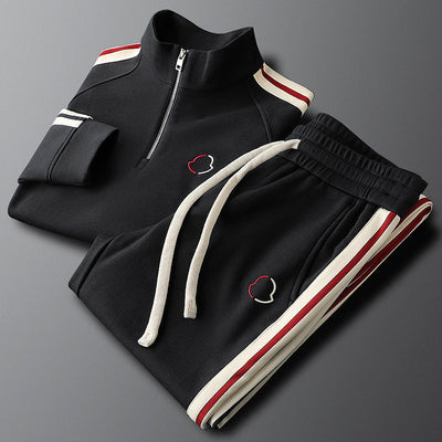 MATT™ | POLOVINNÍ ZIP TEPLÁKY