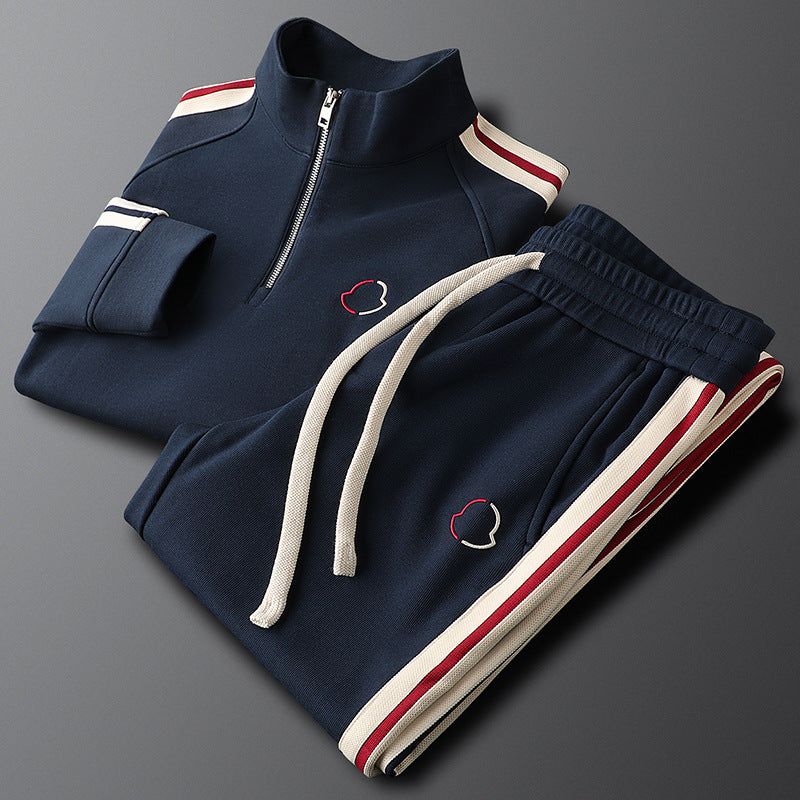MATT™ | POLOVINNÍ ZIP TEPLÁKY