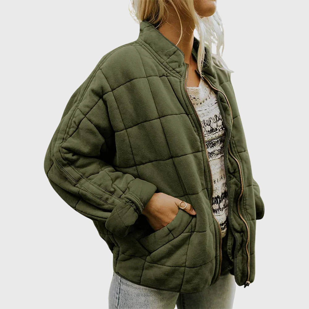 Josiane | Prošívaná bunda s elegantním oversized vzhledem