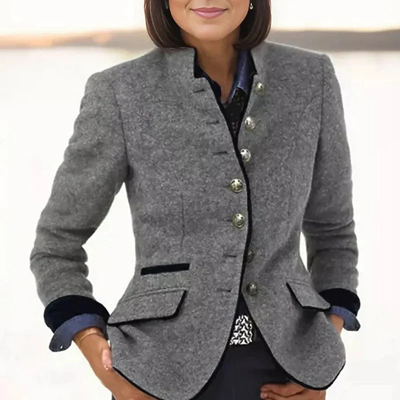 Sana | Elegantní krátká bunda s kapsami