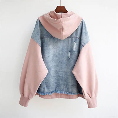 DELFINA™ | KAPUCŇOVÁ MIKINA CASUAL