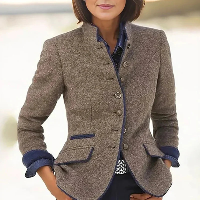 Sana | Elegantní krátká bunda s kapsami