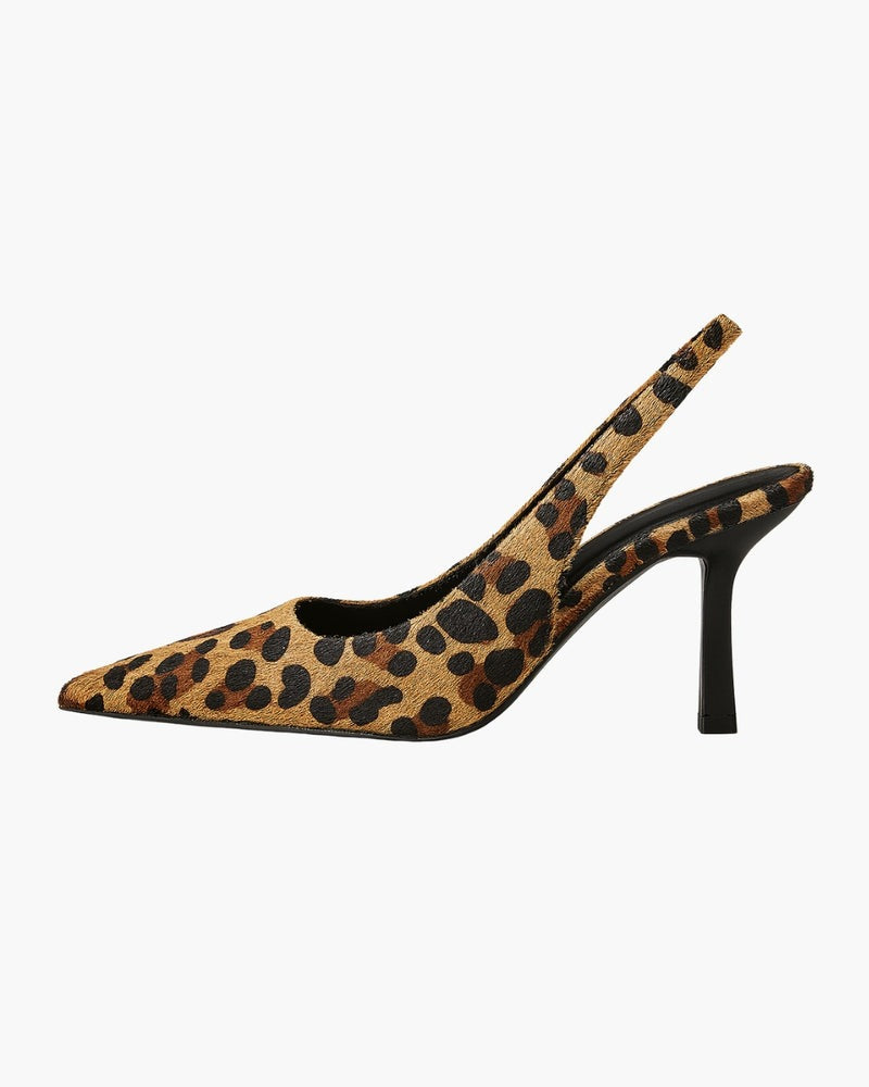 Noa™ | Kaki Leopardí Lodičky