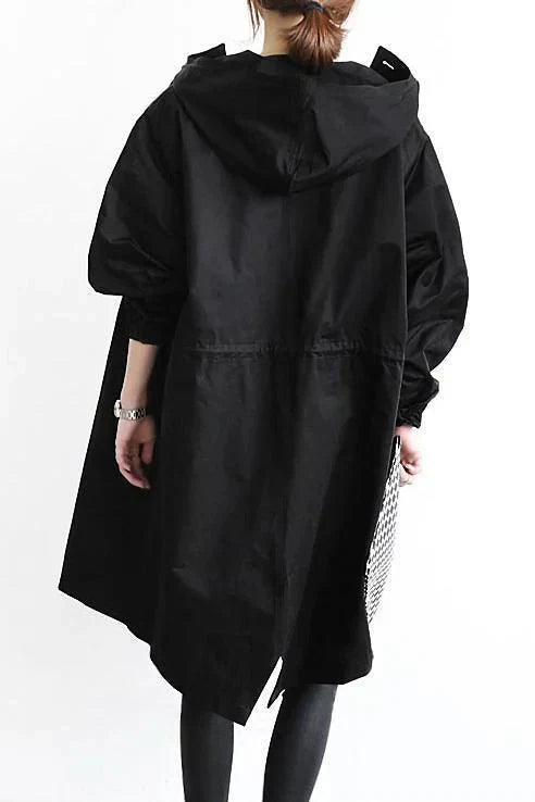 Dorothée | Oversized trenchcoat s kapucí