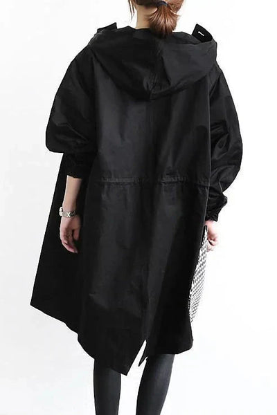 Dorothée | Oversized trenchcoat s kapucí