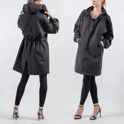 Dorothée | Oversized trenchcoat s kapucí