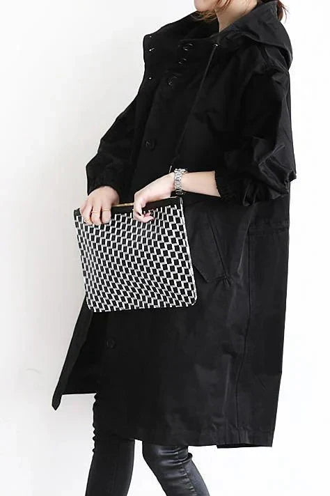 Dorothée | Oversized trenchcoat s kapucí