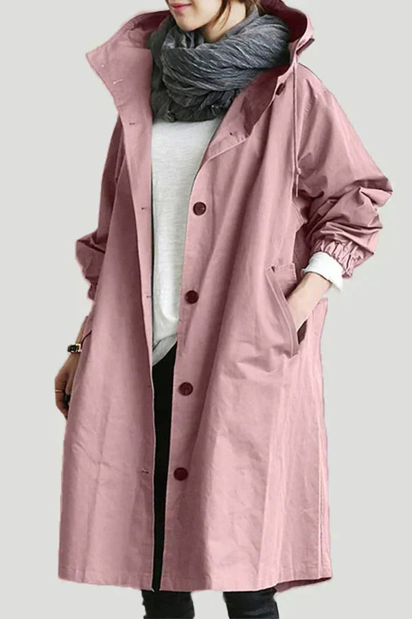 Dorothée | Oversized trenchcoat s kapucí
