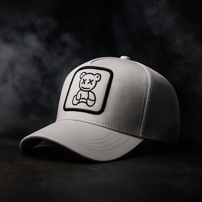Ghosted Teddy | Trucker Kšiltovka