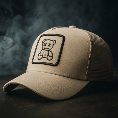 Ghosted Teddy | Trucker Kšiltovka