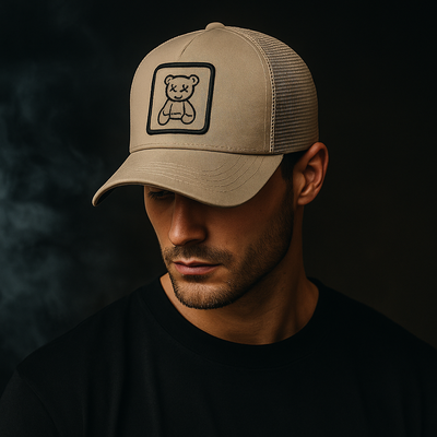 Ghosted Teddy | Trucker Kšiltovka