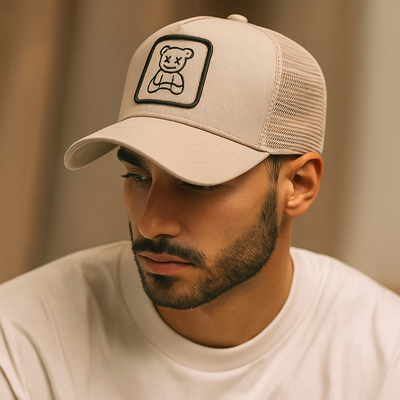 Ghosted Teddy | Trucker Kšiltovka
