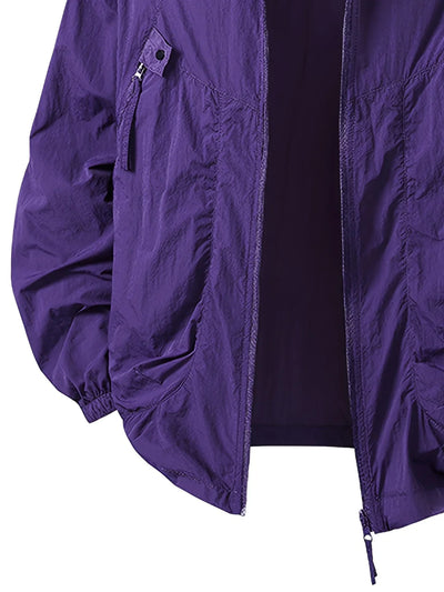 Carter™ | Větru a Voděodolná Outdoorová Bunda s Nastavitelnou Kapucí