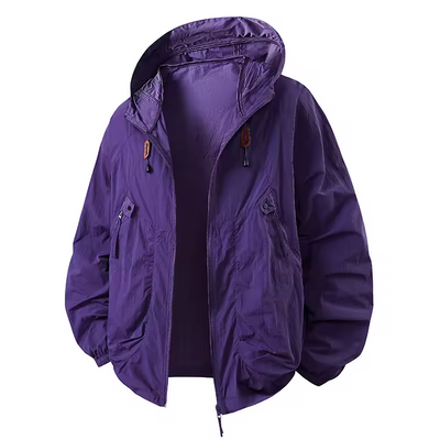 Carter™ | Větru a Voděodolná Outdoorová Bunda s Nastavitelnou Kapucí