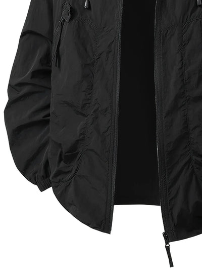 Carter™ | Větru a Voděodolná Outdoorová Bunda s Nastavitelnou Kapucí