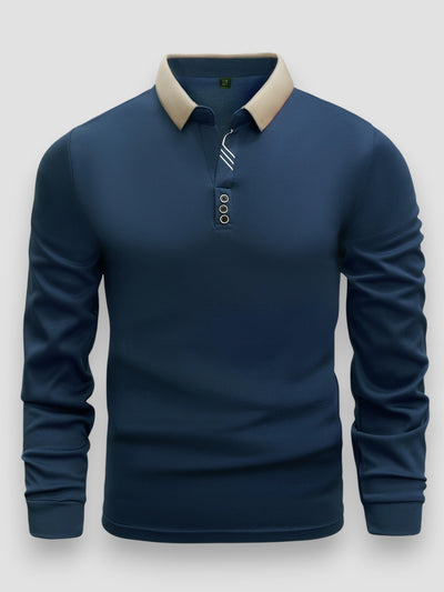 Josef™ | Luxusní polo s dlouhým rukávem